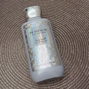 NWT Bath & Body Works Platinum Body Wash 10oz